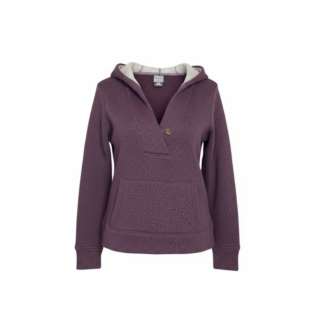 Nike ACG Purple Fleece Hoodie Women’s Medium Pullover Kangaroo Pocket Cozy